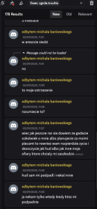Zapis wpisów Wiktora P. z platformy Discord. Hud ma się dobrze.