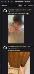 Zapis wpisów Wiktora P. z platformy Discord. Ciekawe do czego się przygotowywał.